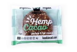 Kookie Cat Hemp & Cacao Organic 55g - Vegan Cashew & Oat Cookie Online Sale