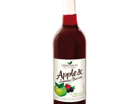 James White Apple & Summer Berries - Full Bodied Fruit Juice - 750ml Online Sale