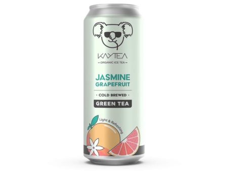 Kaytea Organic Jasmine Green Tea with Grapefruit 330ml For Sale