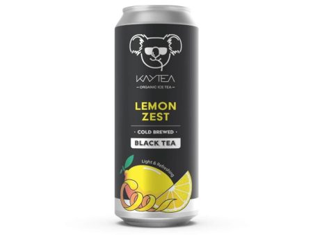 Kaytea Organic Black Tea with Lemon 330ml Online