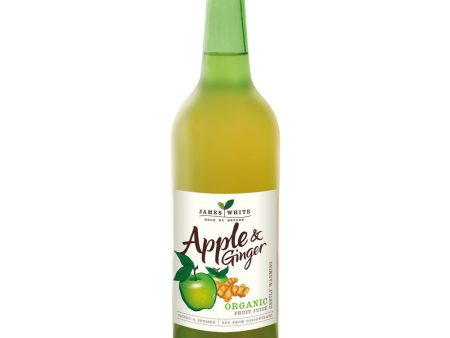 James White Organic Apple & Ginger Juice 750ml Online now