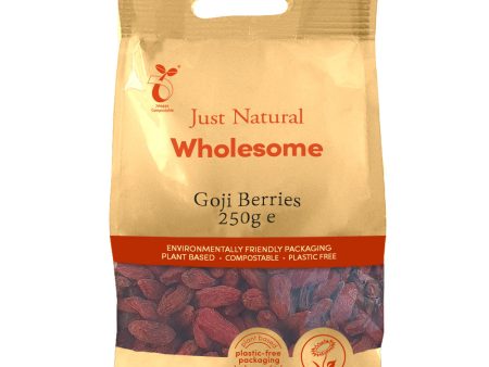 Just Natural Wholesome Goji Berries 250g Online now