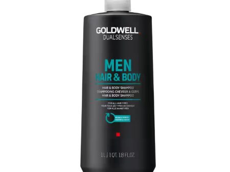 Dualsenses Men Hair & Body Shampoo szampon do włosów i ciała dla mężczyzn 1000ml Sale