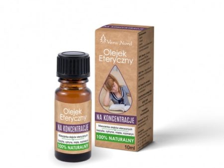 Naturalny olejek eteryczny Na Polepszenie Koncentracji 10ml Online now