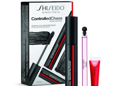 Zestaw ControlledChaos MascaraInk 01 Black 11.5ml + Ginza woda perfumowana 4ml + Shimmer GelGloss Shade 07 Shin-Ku Red 2ml For Sale