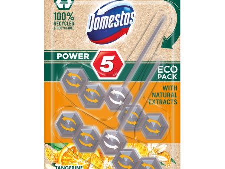 Power 5 Eco Tangerine Flower kostka zapachowa do toalet 2x55g Supply