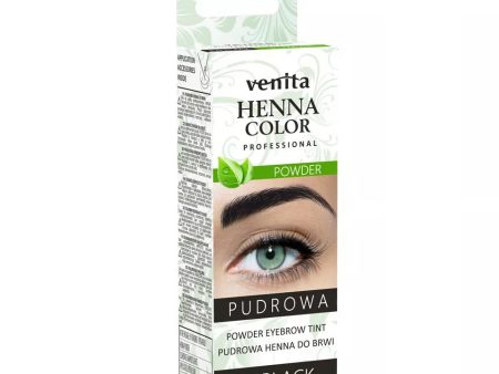 Henna Color Powder pudrowa henna do brwi 1.0 Black 4g Online