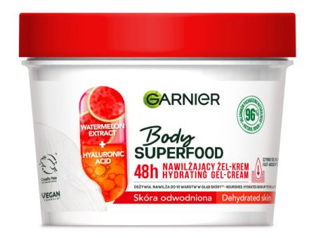 Body Superfood Watermelon nawilżający żel-krem z ekstraktem z arbuza i kwasem hialuronowym 380ml Online