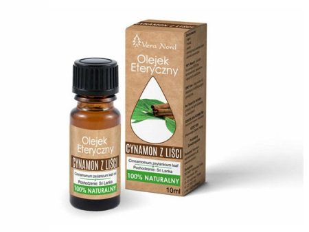 Naturalny olejek eteryczny Cynamon z Liści 10ml on Sale