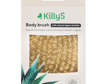 Body Brush szczotka do ciała z naturalnym włosiem z agawy Supply