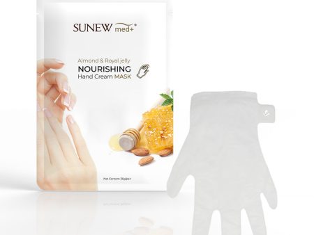 Nourishing Hand Cream Mask nawilżająca maska do dłoni w formie rękawiczek Migdał i Mleczko Pszczele Hot on Sale