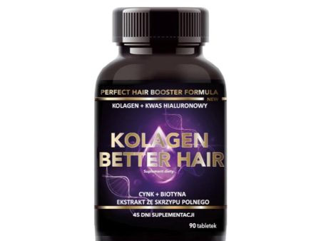 Kolagen Better Hair suplement diety 90 tabletek on Sale