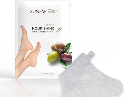 Nourishing Foot Cream Mask odmładzająca maska do stóp w formie skarpetek Oliwa z Oliwek For Sale