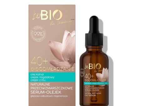 Hyaluro bioOdmładzanie 40+ naturalne serum-olejek do twarzy 30ml Fashion