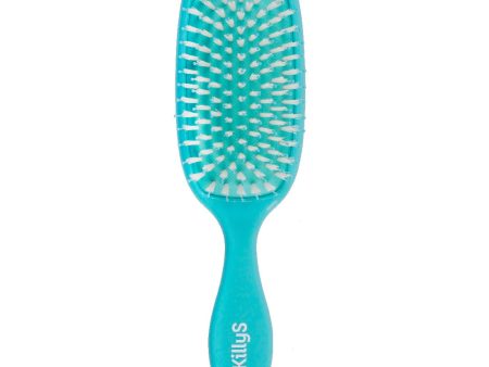 Hair Brush szczotka do włosów niskoporowatych wzbogacona olejem kokosowym Turkusowa Online Hot Sale