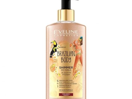 Brazilian Body shimmer do ciała ze złotym pyłkiem 150ml For Cheap