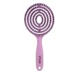 Ovalo Flexi Hair Brush owalna szczotka do włosów Pudrowy Róż Supply