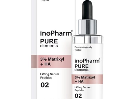 Pure Elements 3% Matrixyl + HA Lifting Serum liftingujące serum do twarzy z Matrixylem i Hialuronem 30ml Online now