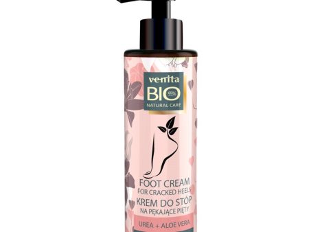 Bio Natural Care Foot Cream regenerujący bio krem na pękające pięty Mocznik + Ekstrakt z Aloesu 100ml Online Hot Sale