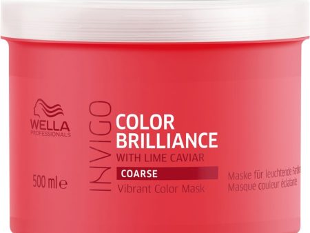 Invigo Color Brilliance Vibrant Color Mask Coarse maska do włosów grubych uwydatniająca kolor 500ml For Cheap