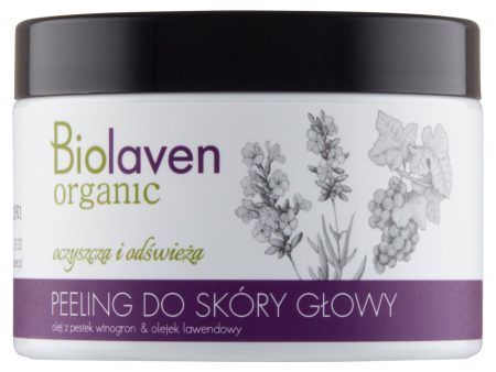 Odświeżający peeling do skóry głowy Olej z Pestek Winogron & Olejek Lawendowy 150ml Sale