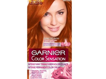 Color Sensation krem koloryzujący do włosów 7.40 Bursztynowa Miedź Cheap