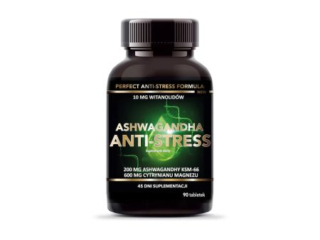 Ashwagandha Anti-Stress suplement diety 90 tabletek Online now