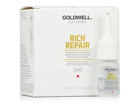 Dualsenses Rich Repair Intensive Restoring Serum intensywne serum w ampułkach do włosów zniszczonych 12x18ml For Sale