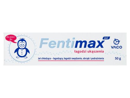 Fentimax żel chłodząco-łagodzący na ukąszenia 50g For Cheap