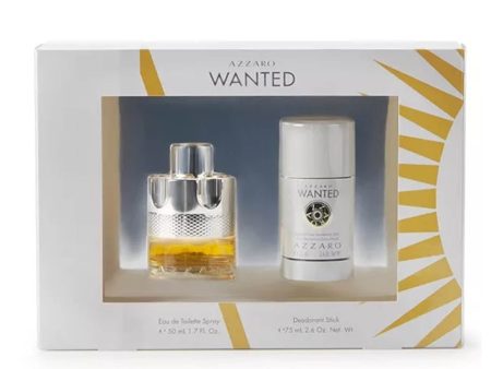 Wanted zestaw woda toaletowa spray 50ml + dezodorant sztyft 75ml Sale