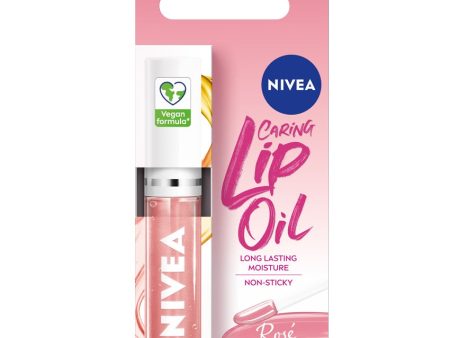 Caring Lip Oil pielęgnujący olejek do ust Rose 5.5ml Sale