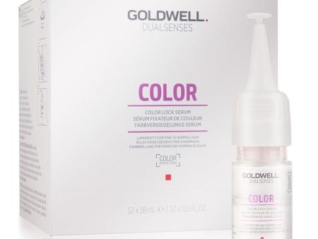 Dualsenses Color Intensive Conditioning Serum intensywne serum utrwalające kolor dla włosów normalnych i cienkich 12x18ml Online Sale