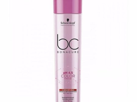 BC Bonacure pH 4.5 Color Freeze Vibrant Red Shampoo szampon do czerwonych odcieni włosów 250ml Discount