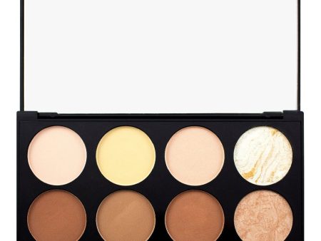 Ultra Contur Palette paleta do konturowania i rozświetlania twarzy 13g Online Sale