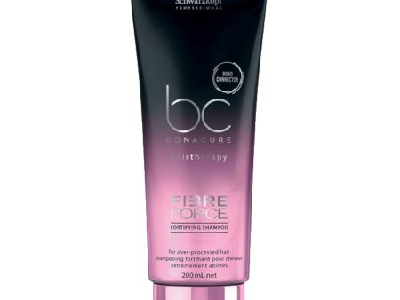 BC Bonacure Fibre Force Fortifying Shampoo wzmacniający szampon do włosów zniszczonych 200ml Fashion