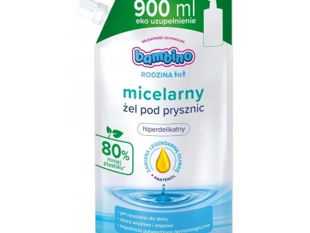 Rodzina żel pod prysznic hiperdelikatny Refill 900ml For Cheap