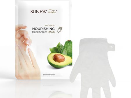 Nourishing Hand Cream Mask intensywnie nawilżająco-odżywcza maska do dłoni w formie rękawiczek Awokado For Discount