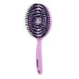 Ovalo Flexi Hair Brush owalna szczotka do włosów Pudrowy Róż Supply