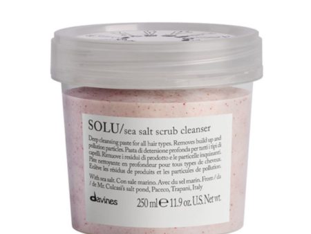 Essential Haircare SOLU Sea Salt Scrub Cleanser peeling do skóry głowy 250ml Hot on Sale