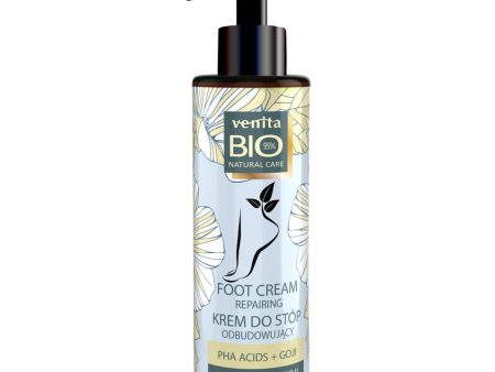 Bio Natural Care Foot Cream odbudowujący bio krem do stóp Kwasy PHA + Ekstrakt z Jagód Goji 100ml Online