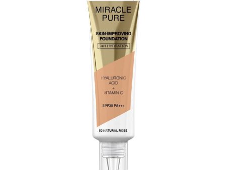 Miracle Pure SPF30 PA+++ podkład poprawiający kondycję skóry 50 Natural Rose 30ml Sale