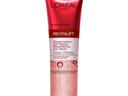 Revitalift złuszczający żel do mycia twarzy z kwasem glikolowym 150ml Online now