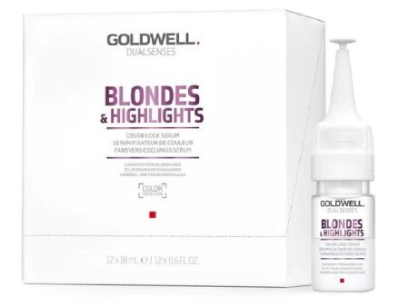 Dualsenses Blondes&Highlights Color Lock Serum intensywne serum do włosów farbowanych 12x18ml For Sale