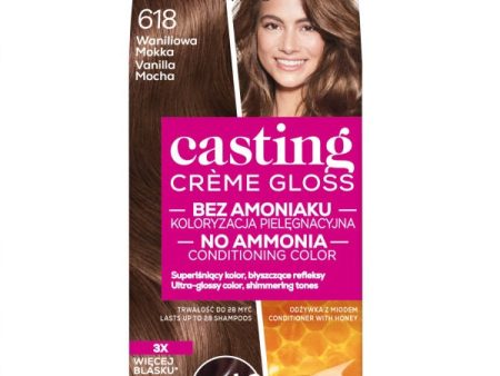 Casting Creme Gloss farba do włosów 618 Waniliowa Mokka Supply