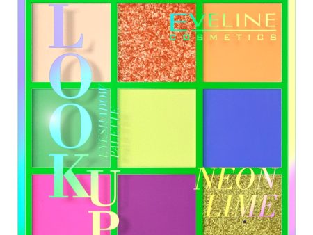 Look Up paleta 9 cieni do powiek Neon Lime 10.8g Online Sale