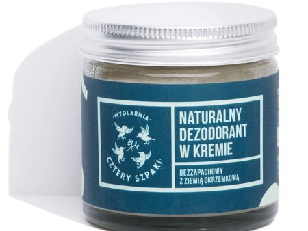 Naturalny dezodorant w kremie z ziemią okrzemkową Bezzapachowy 60ml Supply