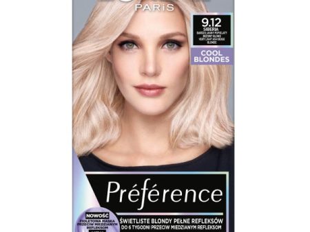 Preference Cool Blondes farba do włosów 9.12 Siberia Online Sale