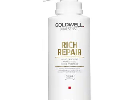 Dualsenses Rich Repair 60sec Treatment kuracja do włosów zniszczonych 500ml Online Hot Sale