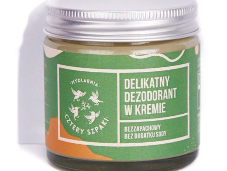 Delikatny dezodorant w kremie bez dodatku sody Bezzapachowy 60ml Supply