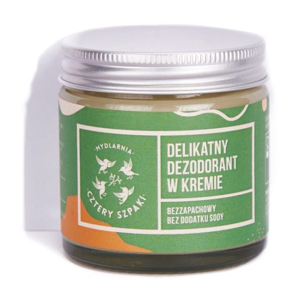 Delikatny dezodorant w kremie bez dodatku sody Bezzapachowy 60ml Supply